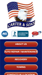 Mobile Screenshot of carterandsonsservicecenter.com